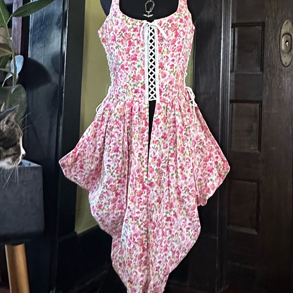 Vintage Betsey Johnson corset dress